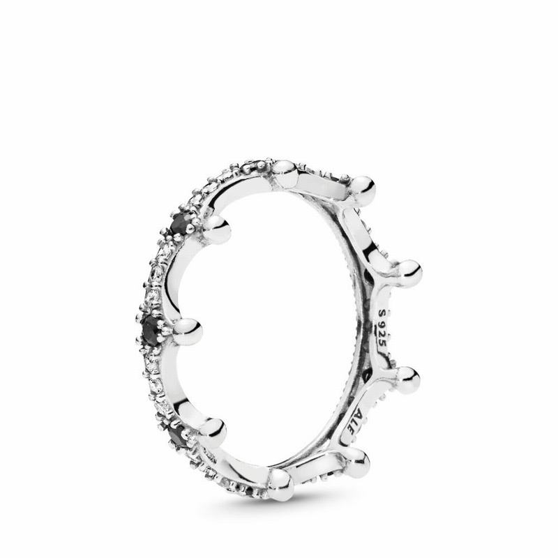 Pandora Enchanted Crown Stackable Ring Silver Egypt YR5082369